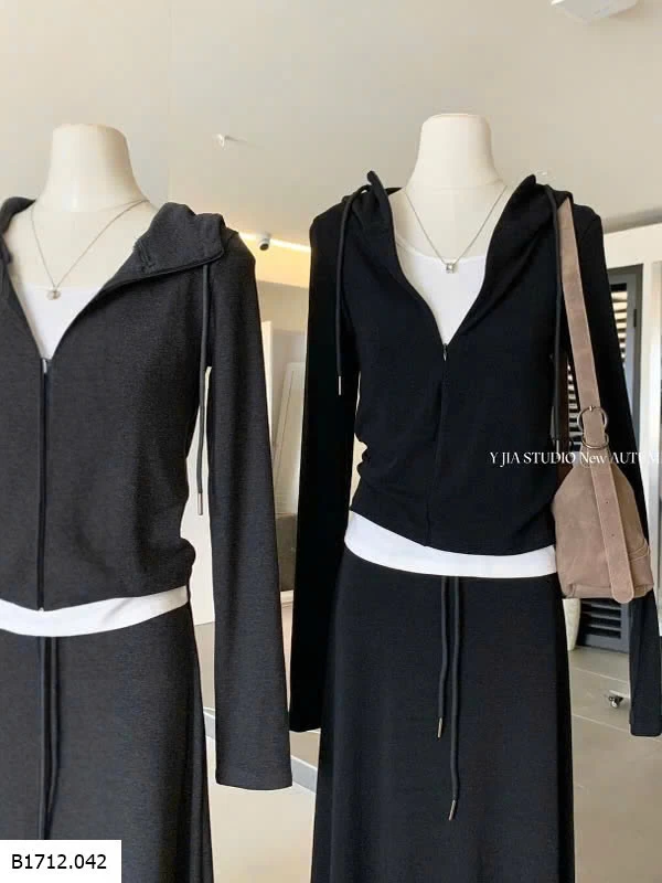 SET COTTON CÓ MŨ NHÀ YJIA  Giá sỉ 410k