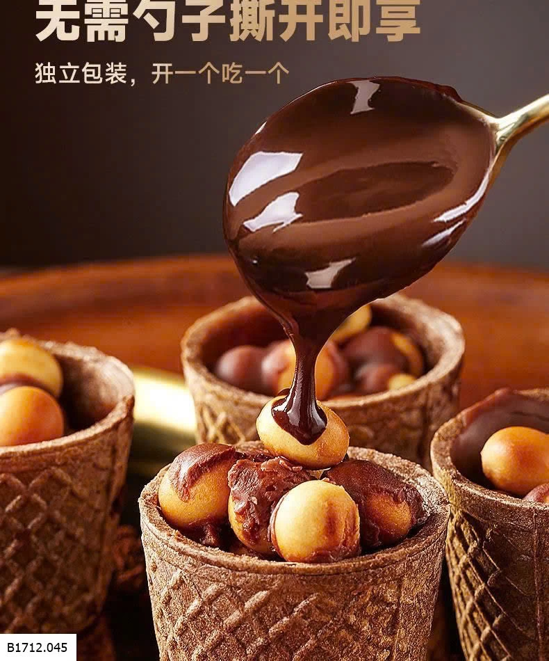 CỐC BÁNH QUY SOCOLA “CRUNCHY CUP”   Giá sỉ 95k/set 450g