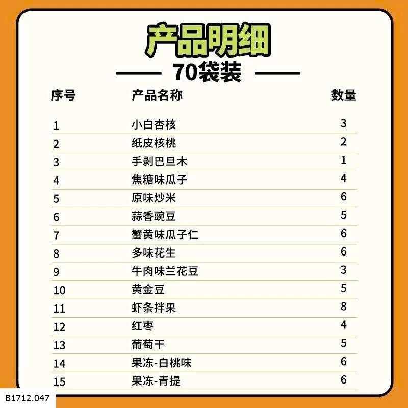 TÚI HẠT MIX HIỆU 3 CON SÓC  Giá sỉ 89k/set 650g