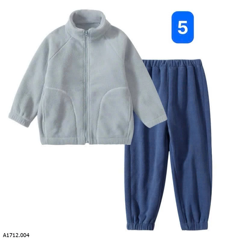 BỘ NỈ LÔNG CỪU TRẺ EM MAMDAD  Giá sỉ Size  110 120 130: #150k Size 140 150: #170k Size 160 170: #200ka