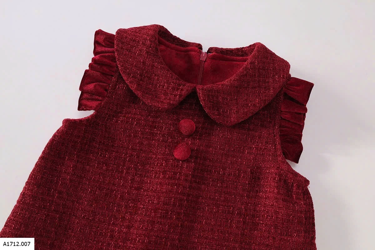 VÁY ĐỎ CHO BÉ  Giá sỉ 170k