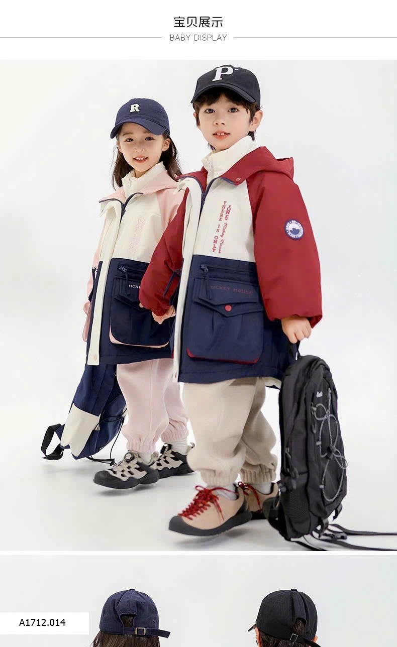 ÁO KHOÁC TRẺ EM  Giá sỉ 250k