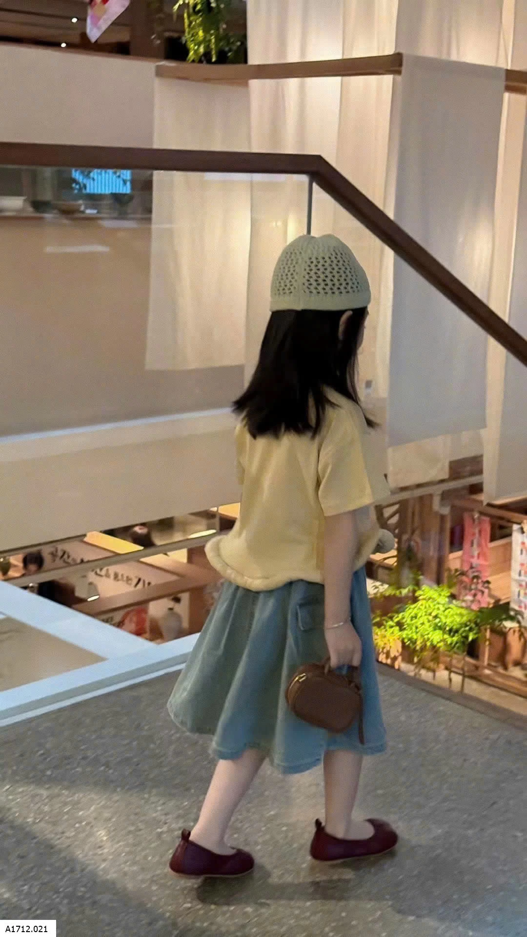 SET ÁO PHÔNG MIX CHÂN VÁY BG  Giá sỉ áo: 122k  chân váy: 177k