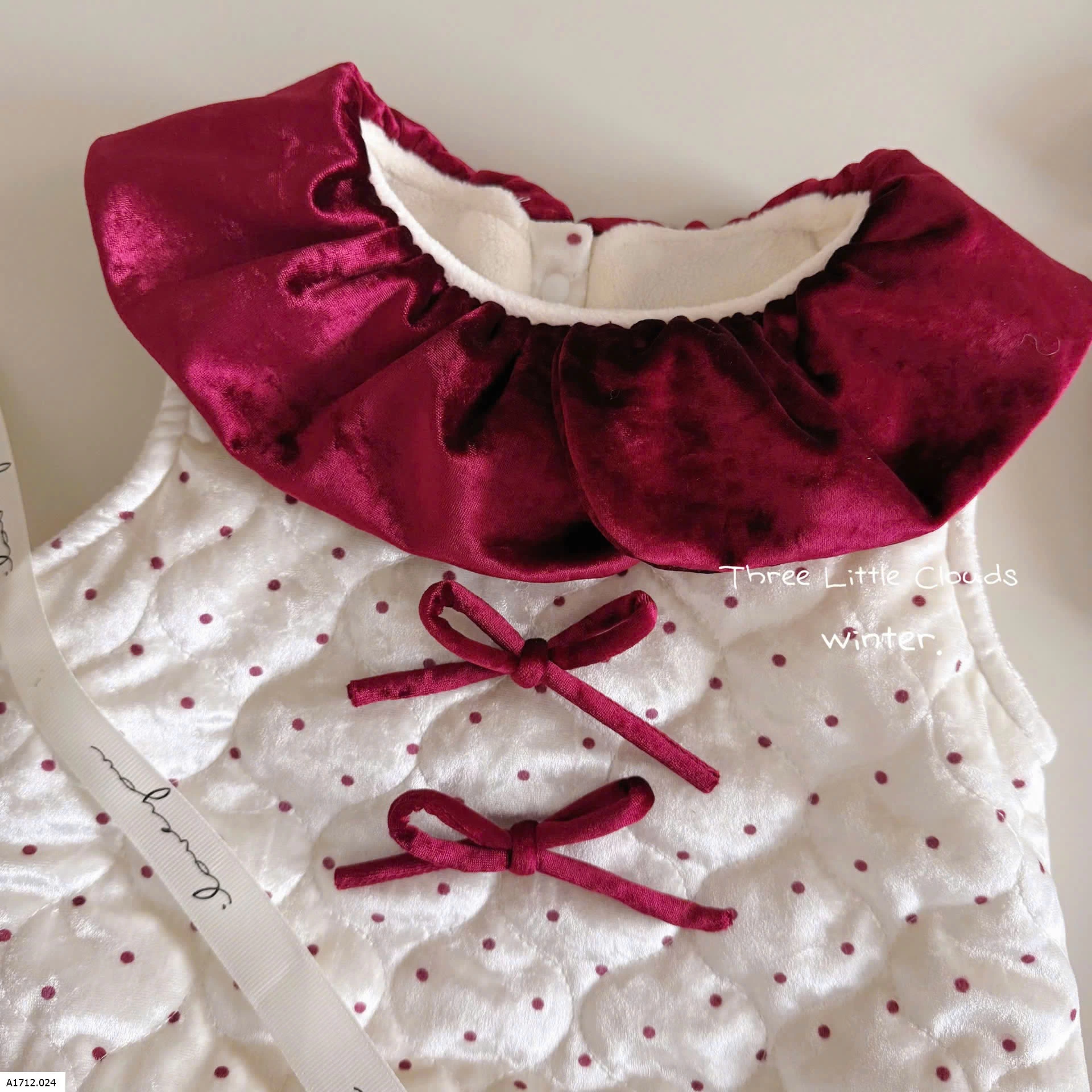 BODY CHẤM BI CHO BG  Giá sỉ BODY : 208k  BODU + ÁO : 340k 