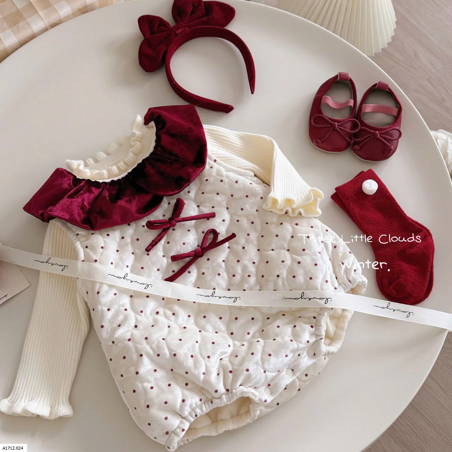 BODY CHẤM BI CHO BG  Giá sỉ BODY : 208k  BODU + ÁO : 340k 