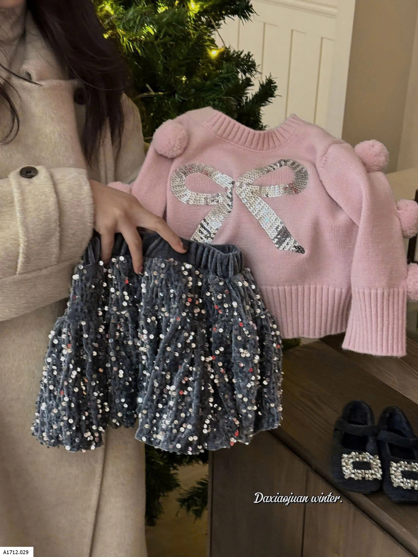 CHÂN VÁY NHUNG SEQIUN CHO BÉ   Giá sỉ sz 90-130: 169k  sz 140-150: 194k 