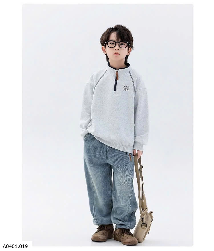 ÁO NỈ TRẺ EM LÓT LÔNG CỪU  Giá sỉ sz 110-120 : #220k       Sz 130- 160 : #235k       Sz 170: #250ka