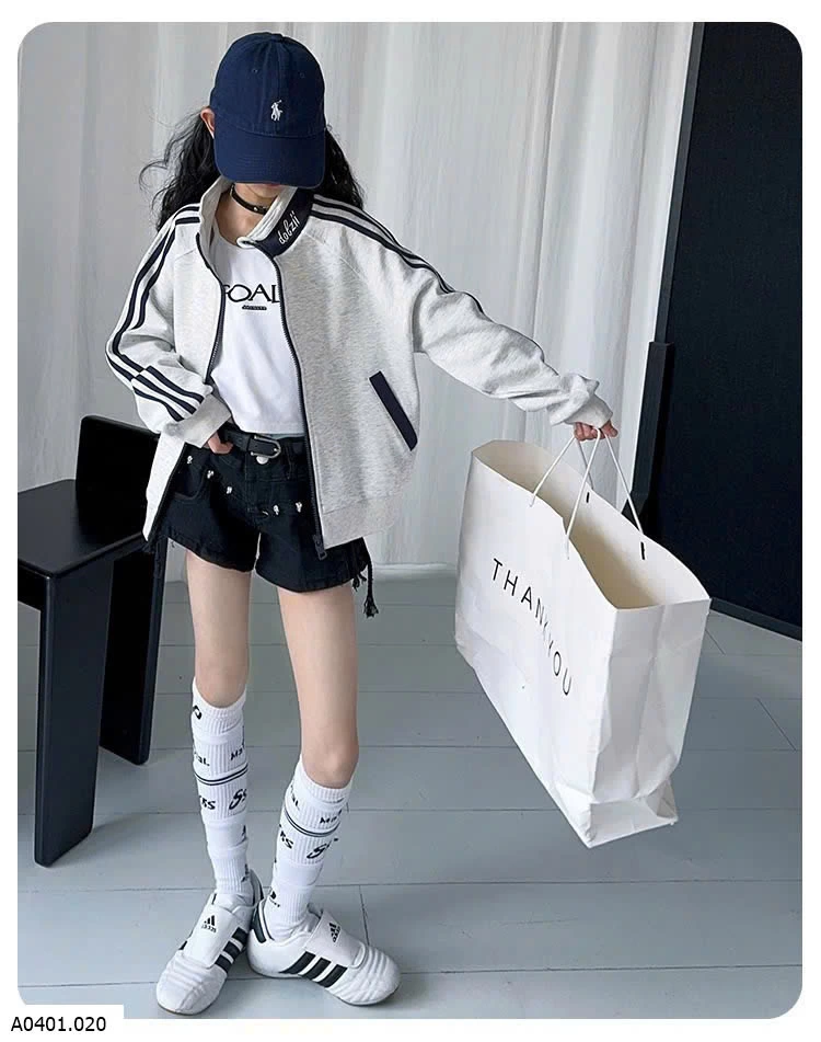 ÁO KHOÁC NỈ THỂ THAO SZ ĐẠI   Giá sỉ 220k