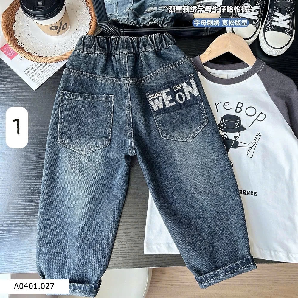 Quần jeans cho bé trai  Giá sỉ 145k
