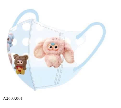 SET 50c KHẨU TRANG BABY THREE VA CAPYBARA CHO BÉ   Sỉ 55k/ 1 sét 50 chiếc