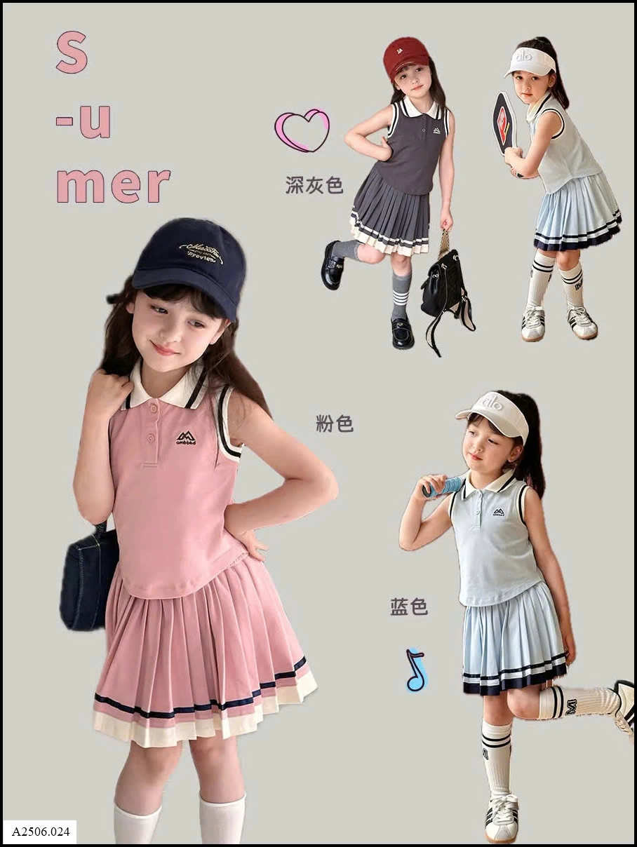 VÁY BÉ GÁI HÃNG AMBB   Sỉ giá sz 90-150: 260k sz 160: 287k sz 170: 313k