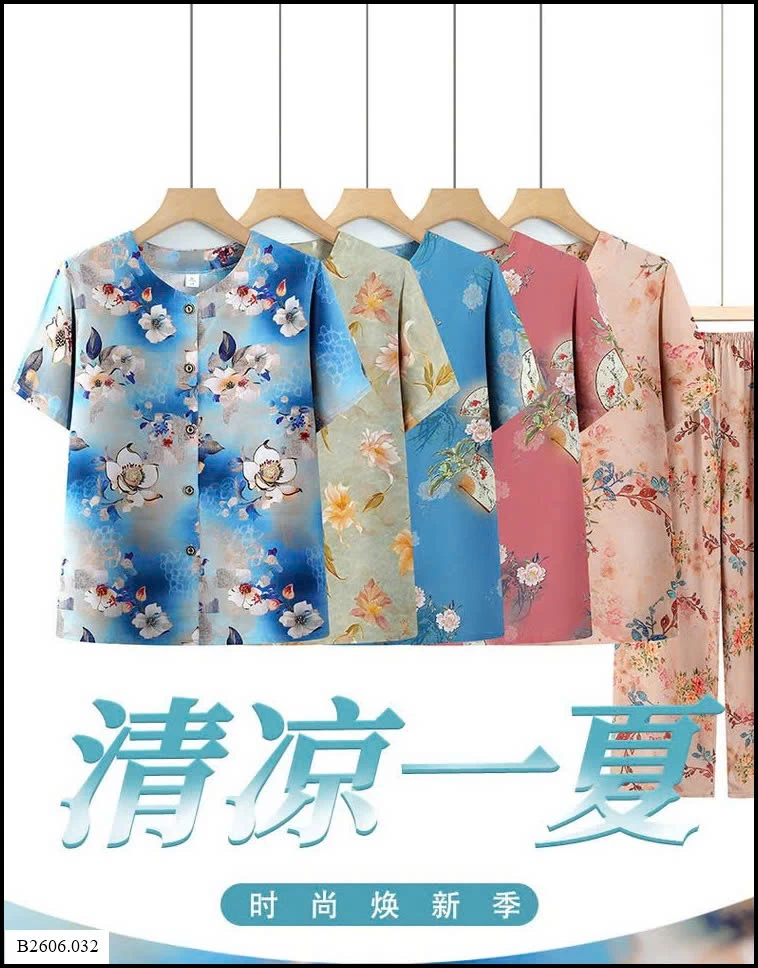 BỘ TRUNG NIÊN CHO BÀ VÀ MẸ Sỉ giá 140k