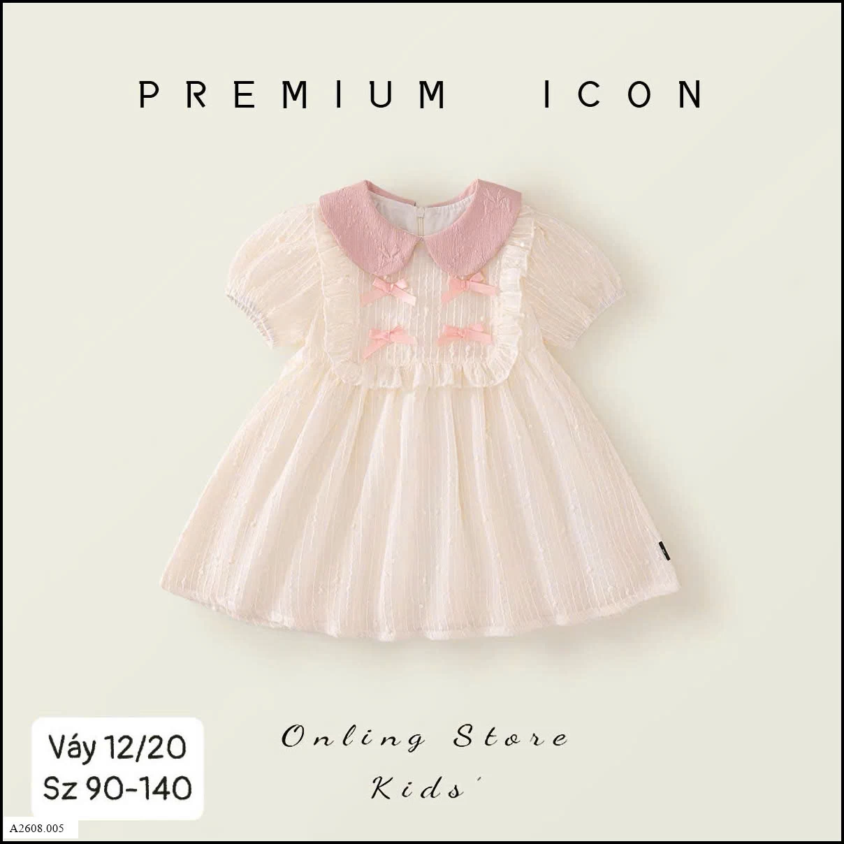 BST VÁY HÈ PREMIUM ICON SALE  Giá sỉ 126k