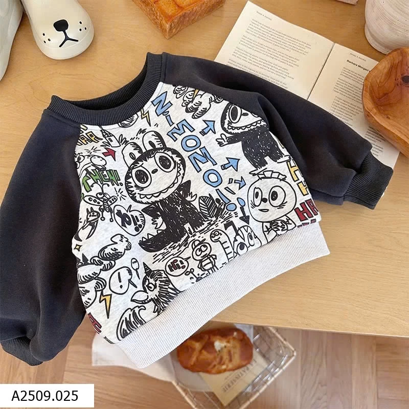 ÁO NỈ LABUBU BT Giá sỉ 125k