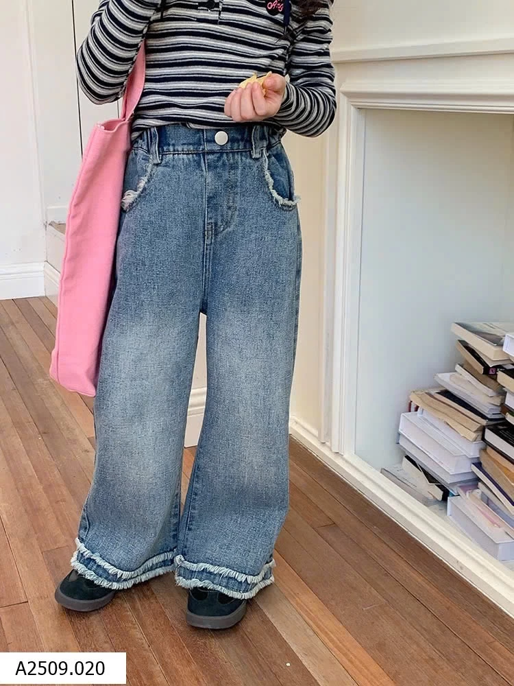 QUẦN JEAN SUÔNG AMBB BG Giá sỉ 152K