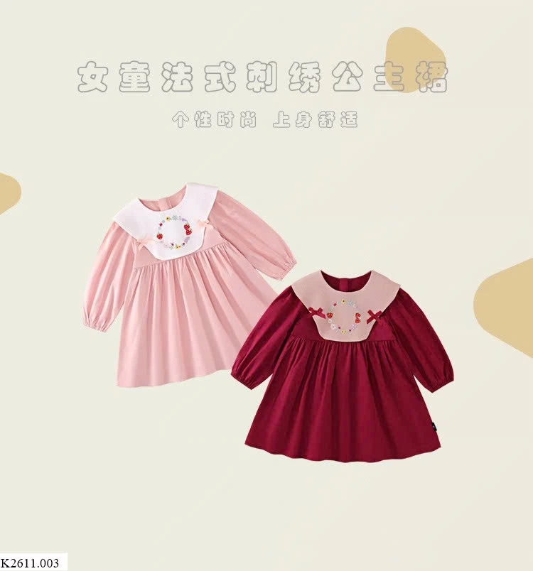 ĐẦM BABYDOLL CỔ YẾM DÂU TAY Sỉ 121k