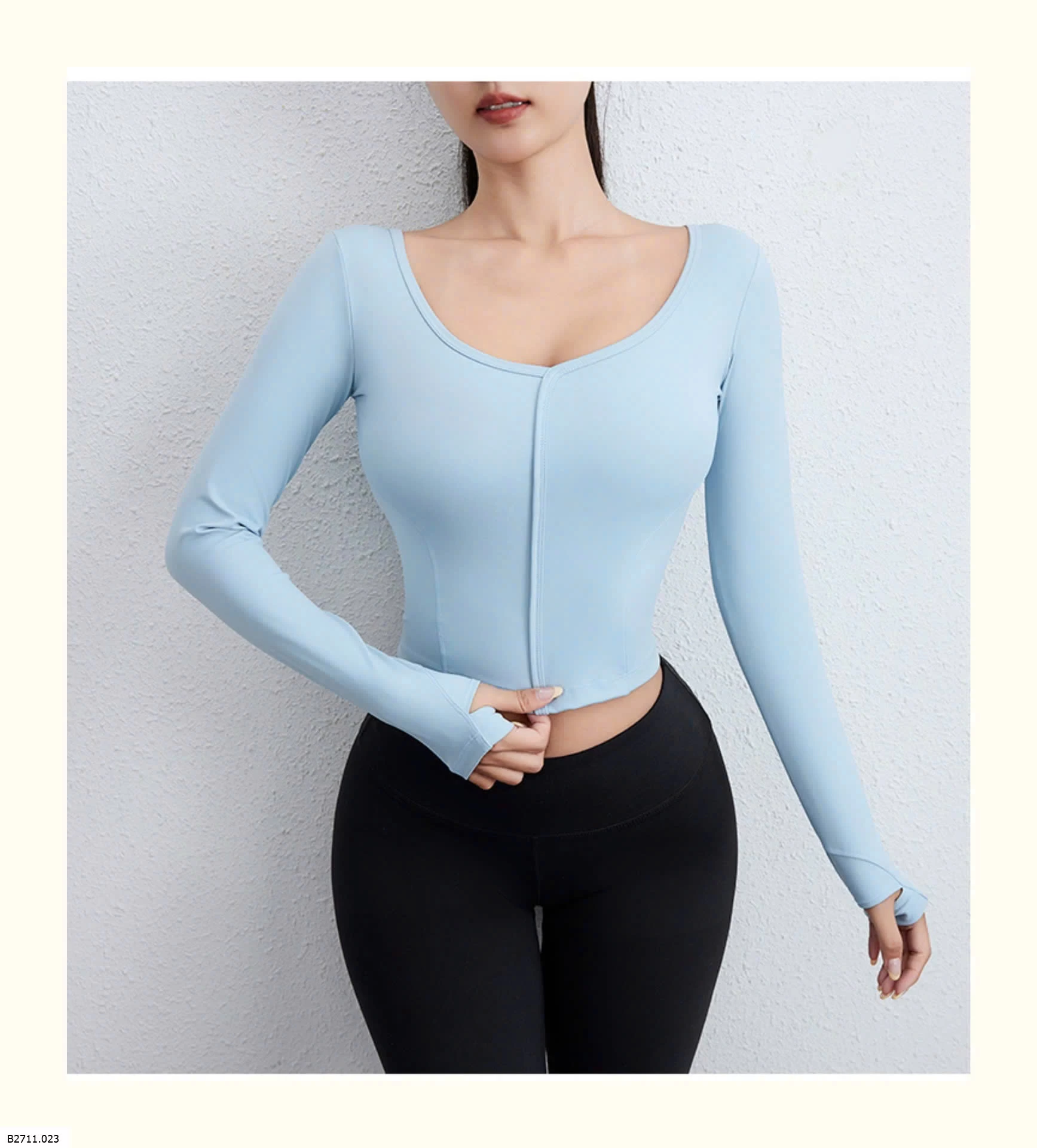 ÁO TẬP DÀI TAY CHO NỮ  Giá sỉ 126k