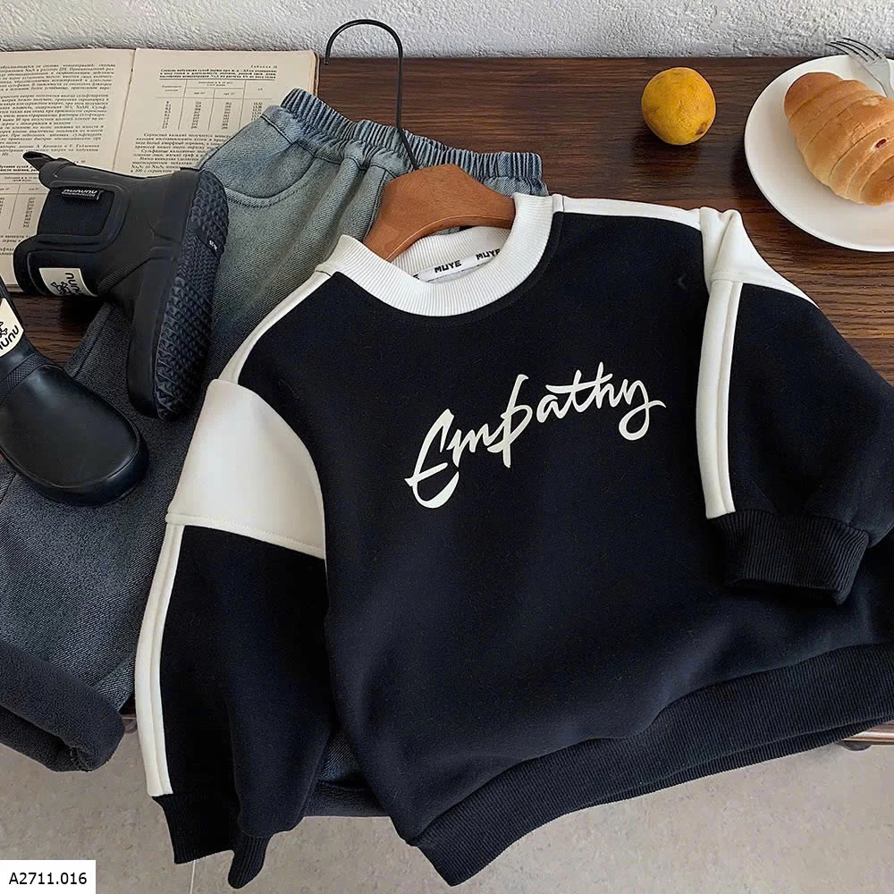 ÁO NỈ LÓT LÓT LÔNG CHO BÉ Giá sỉ 149k