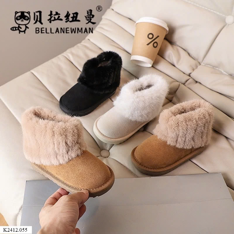 BOOT CỔ LÔNG CHO BÉ Giá sỉ như sau: sz 22-27: 150k  sz 28-33: 160k 