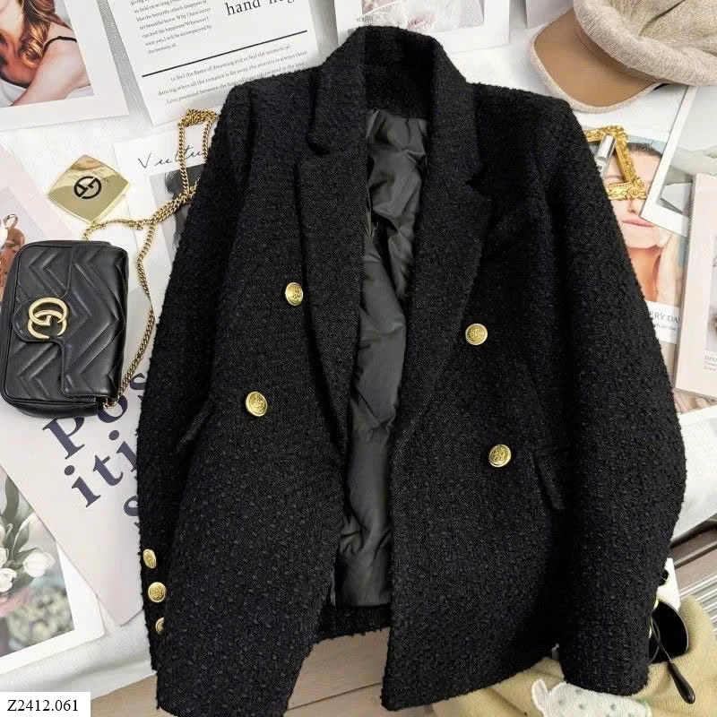 BLAZER DẠ TWEED Sỉ 200k