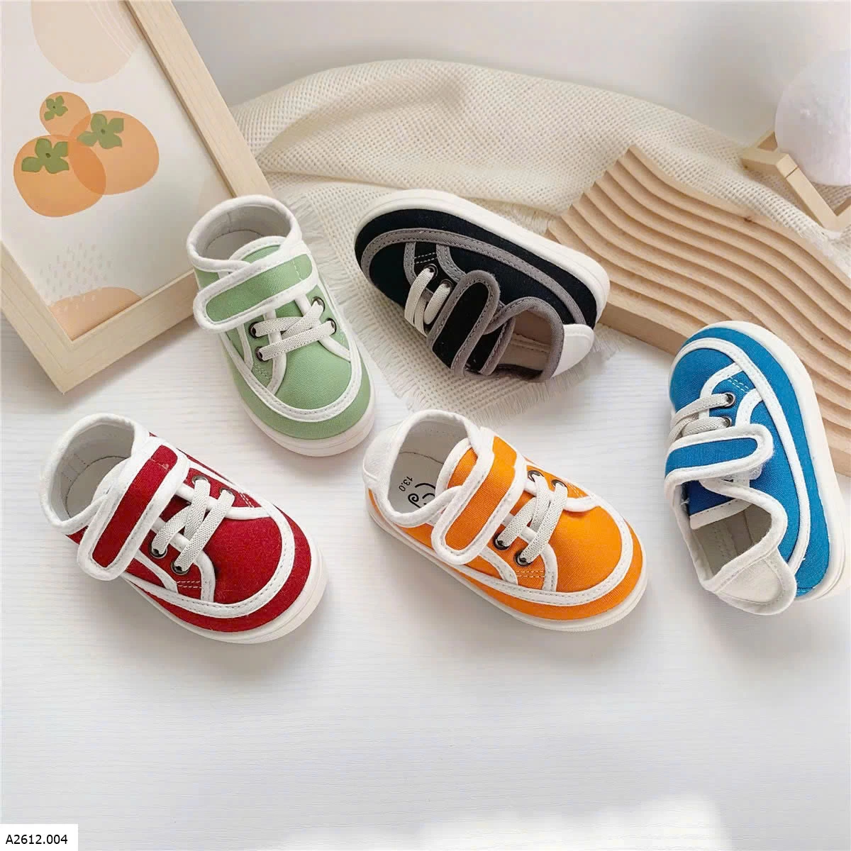 GIÀY TẬP ĐI QUAI DÁN  Giá sỉ 106k