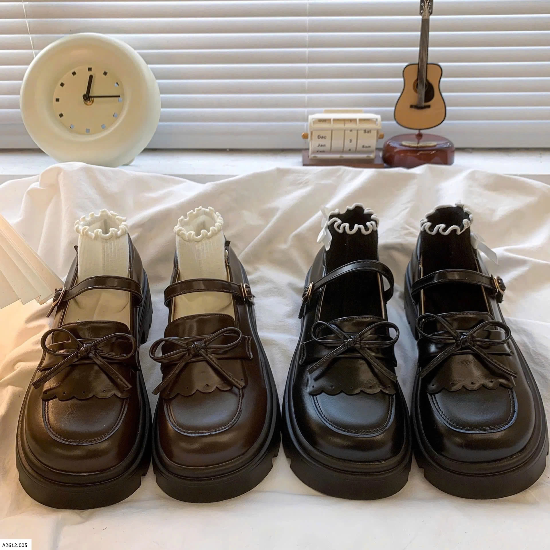 GIÀY MOCA ĐỘN ĐẾ BÉ GÁI GẮN NƠ  Giá sỉ sz 26-31 giá 140k  sz 32-37 giá 150k 