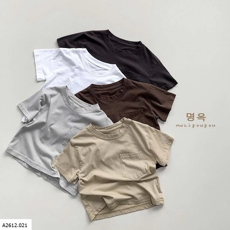 ÁO PHÔNG TRƠN CHO BÉ   Giá sỉ 96k