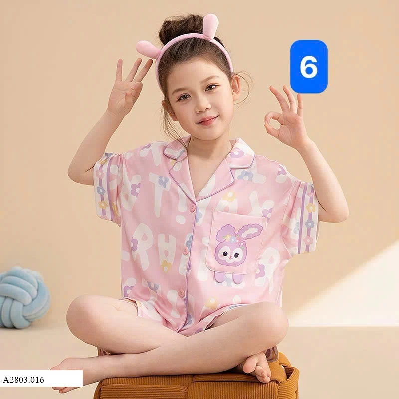 BBỘ PIJAMA CHO BÉ GÁI Sz ĐẠI Giá sỉ như sau: sz 8-16: 149k sz S-XL: 159k