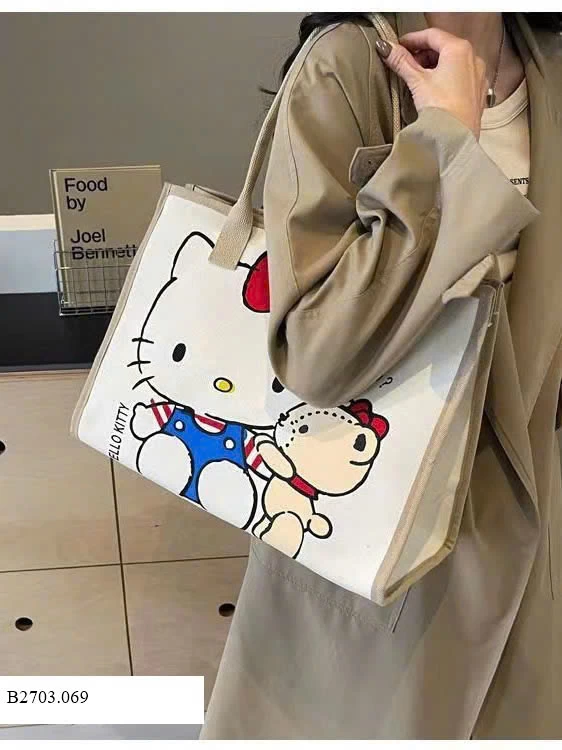 TÚI TOTE HELLO KITTY Sỉ 49k