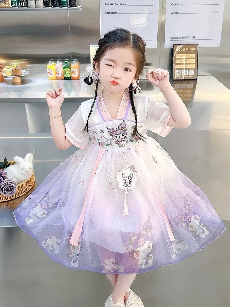 VÁY HANBOK KUROMI Si 185k