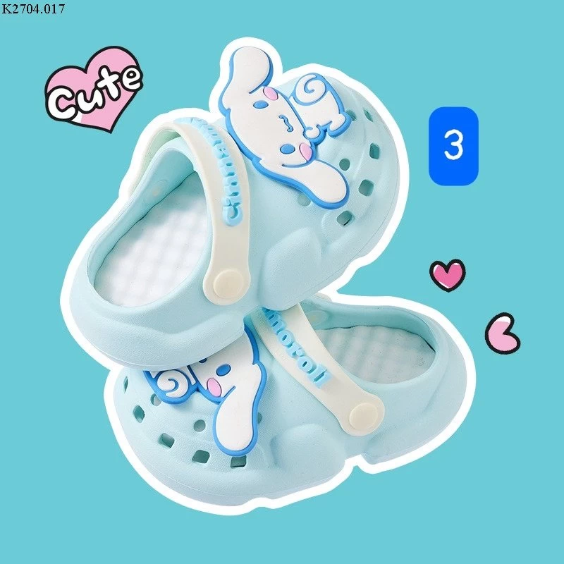 SỤC CROCS HOẠT HÌNH  Si 85k