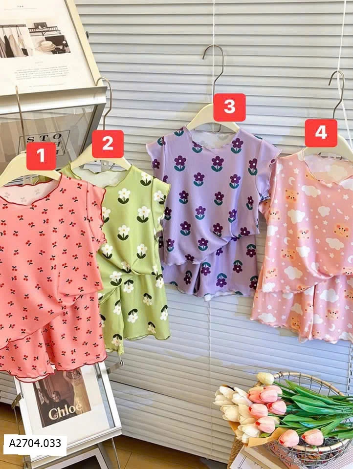 BỘ CỘC TAY CHO BÉ GÁI  Sỉ 47k