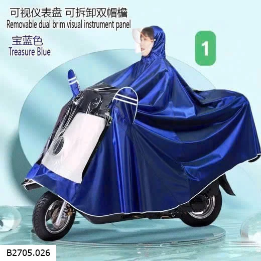 ÁO MƯA TRÙM KÍN ĐẦU Sỉ  1 đầu #125k 2 đầu #135k