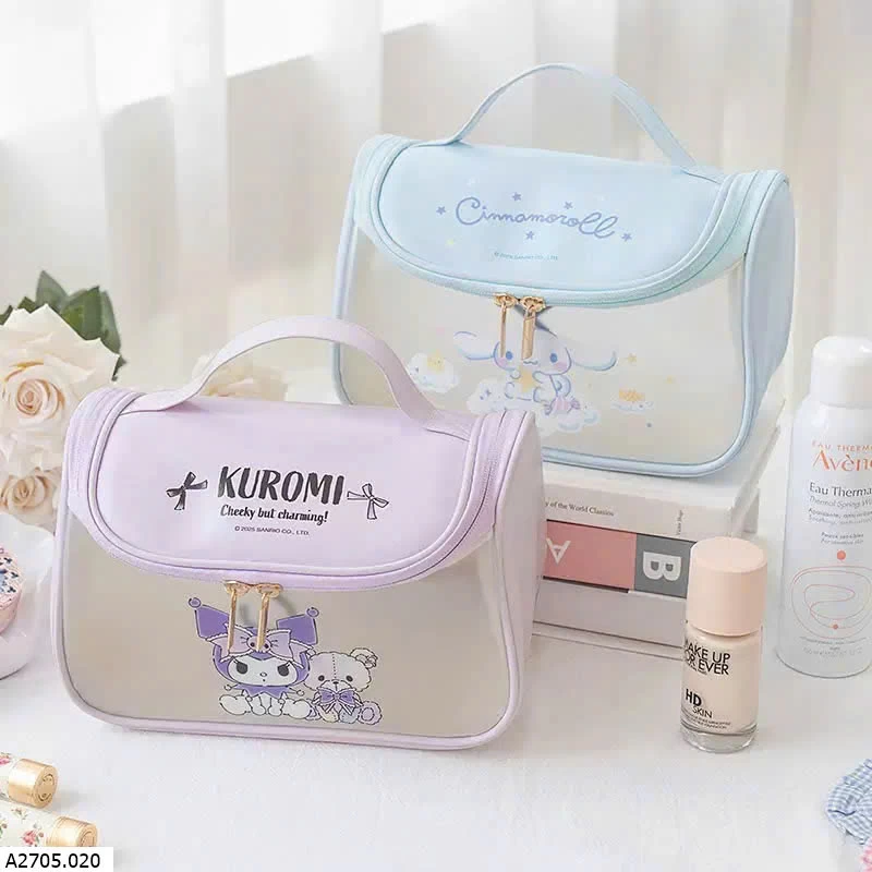 TÚI ĐỰNG MĨ PHẨM HELLO KITTY  Sỉ  75k