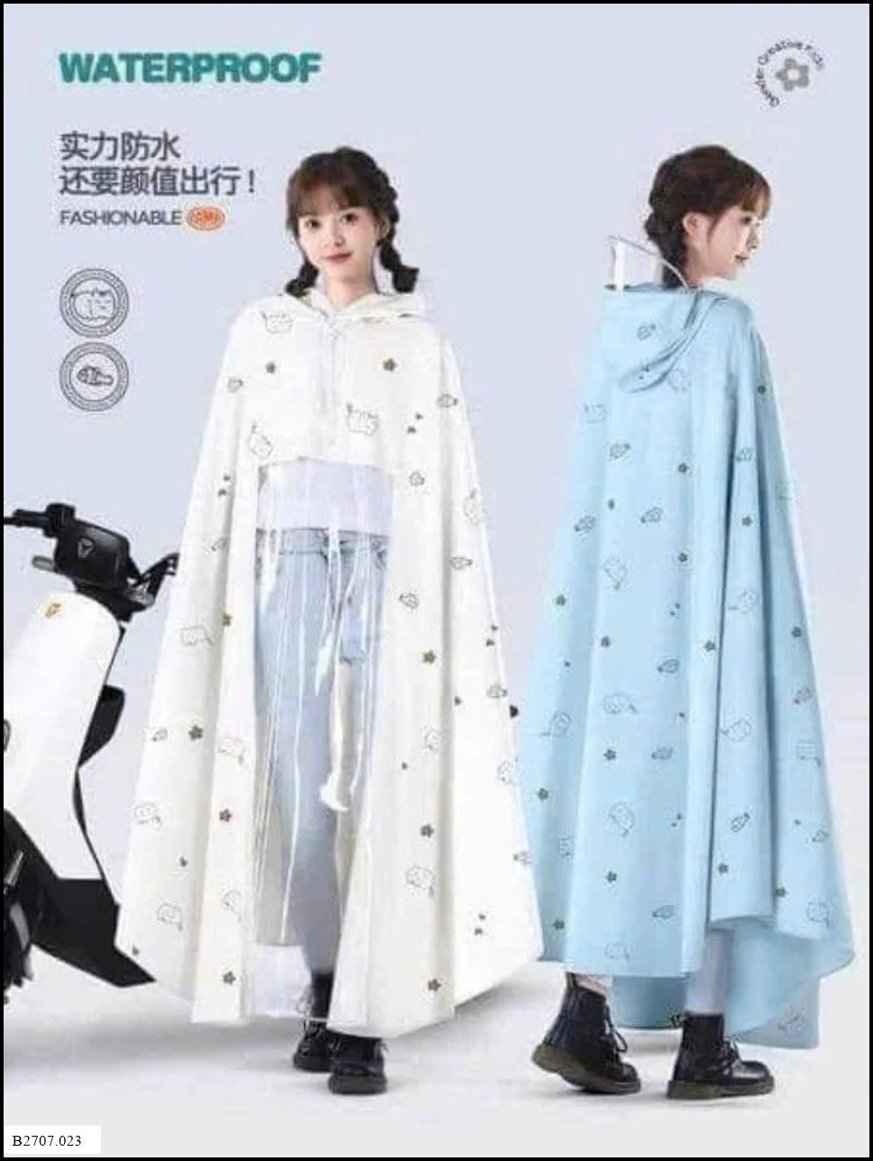 ÁO MƯA WATERPROOF  Giá sỉ 106k