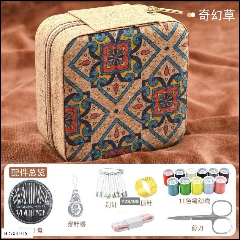 Chiếc hộp kim chỉ nhỏ xinh phong cách vintage   Giá sỉ 50k