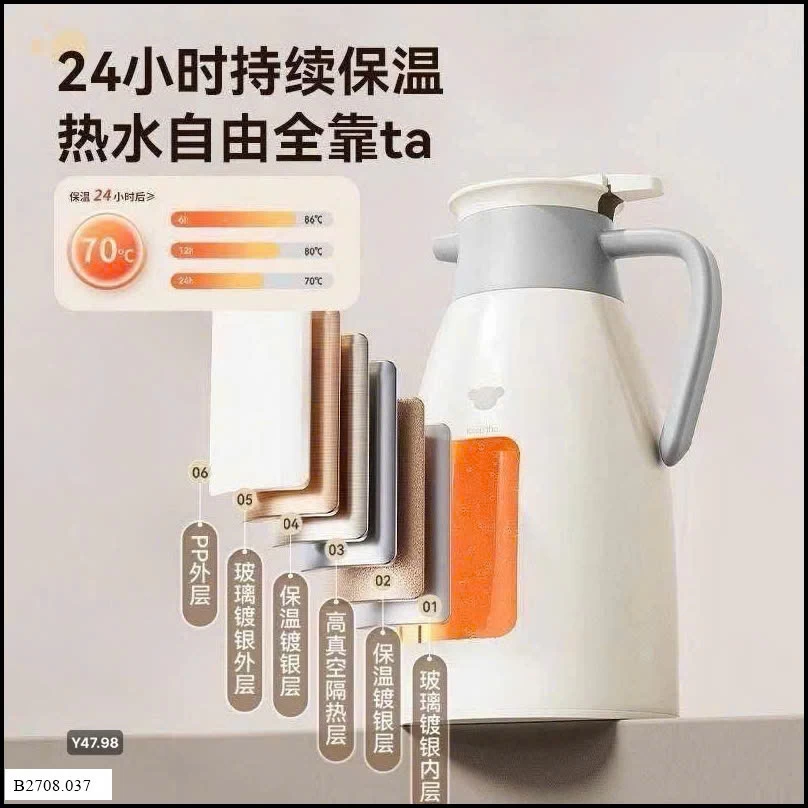 PHÍCH NƯỚC GIỮ NHIỆT BEAR   Giá sỉ 250k
