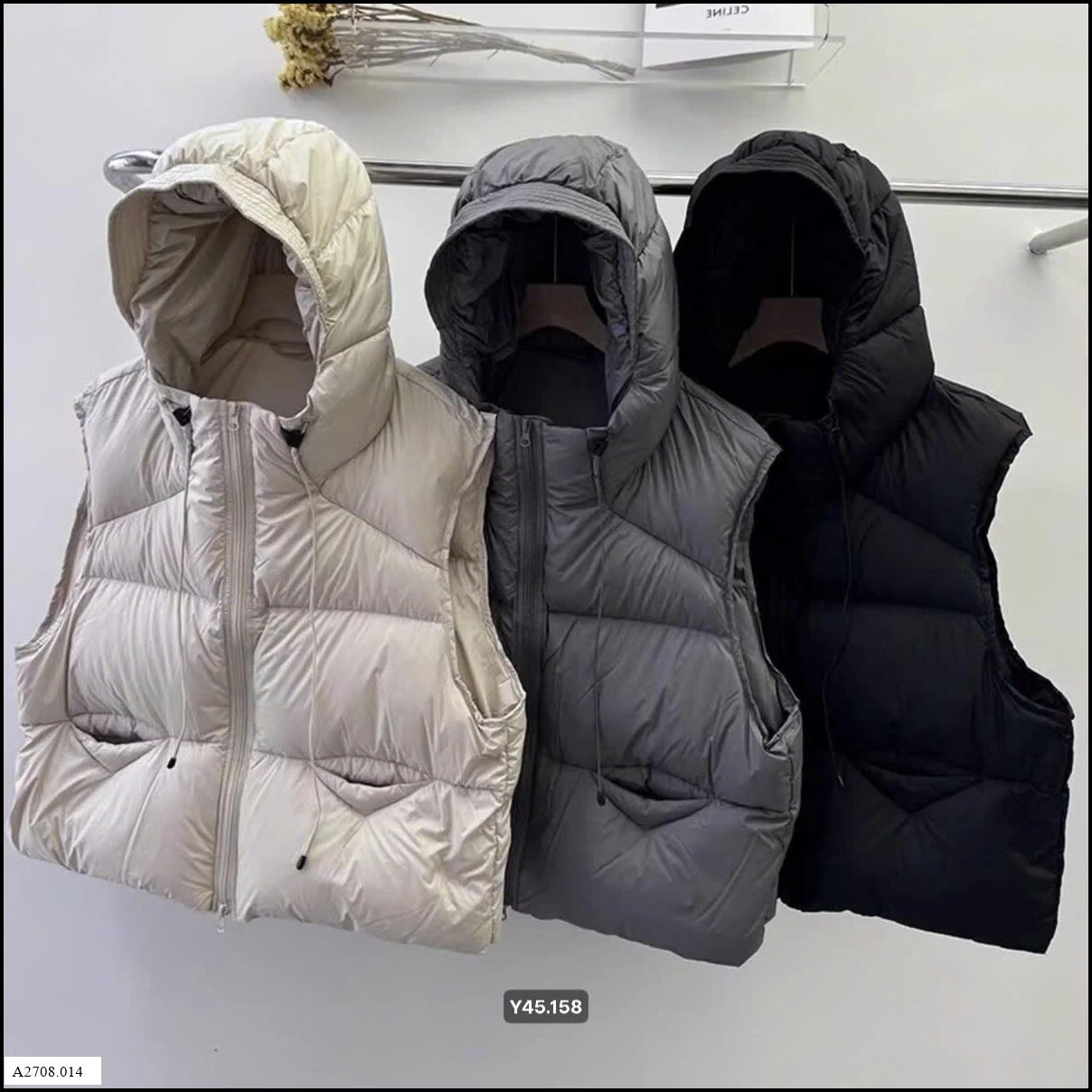 ÁO GILE PHAO PHONG CÁCH HÀN    Giá sỉ 160k