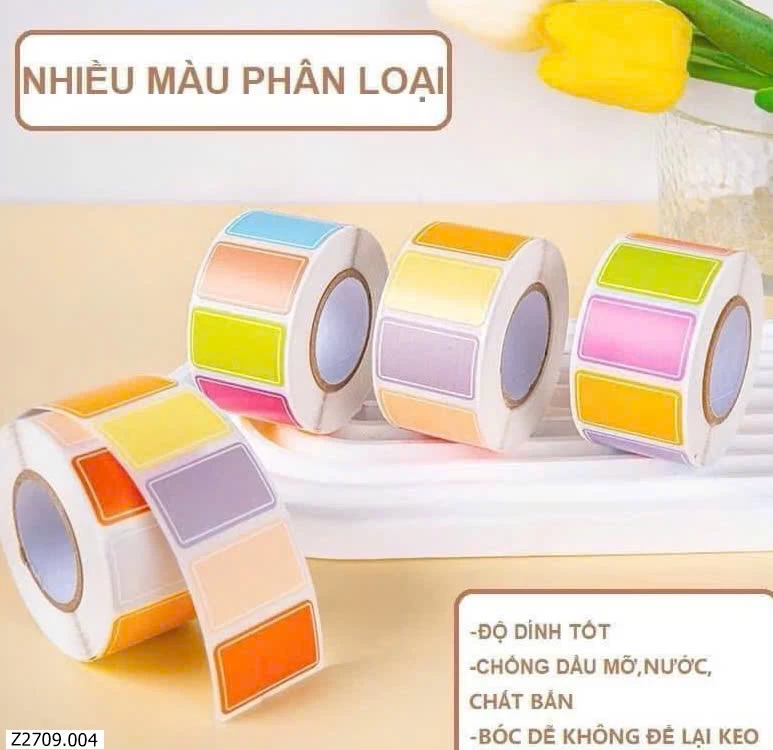 TEM DÁN ĐỒ DÙNG   SỈ 50k/ 5 cuộn