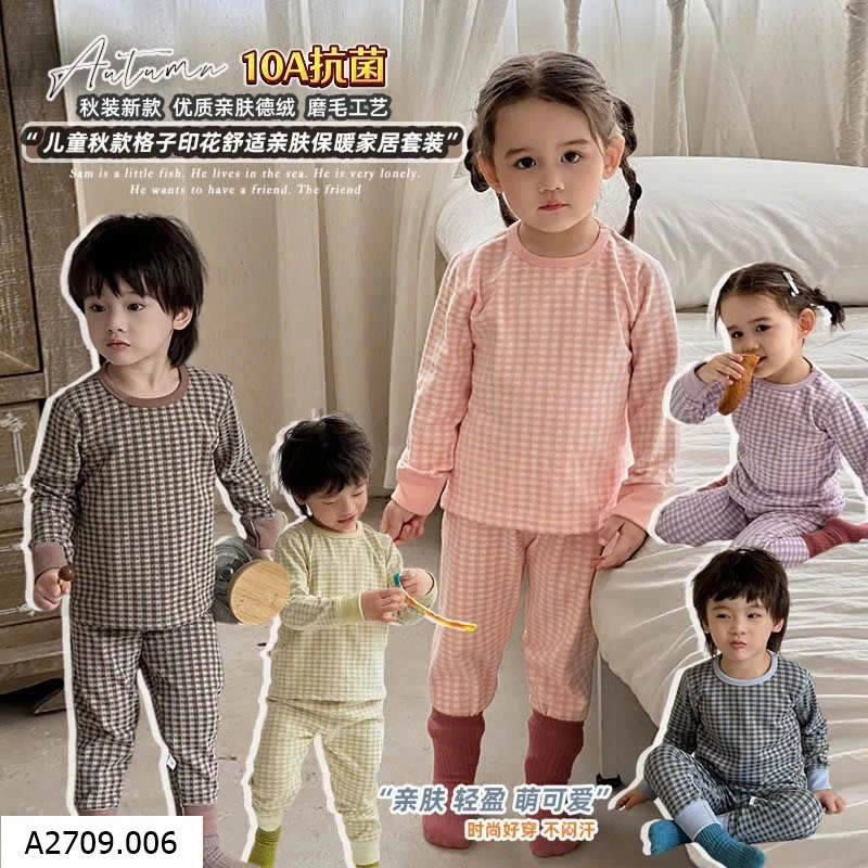 BỘ THU ĐÔNG KẺ CARO CHO BÉ   Giá sỉ 80: 73k  90: 77k  100: 81k  110: 85k  120: 89k  130: 93k  140: 97k  150: 101k  160: 106k 