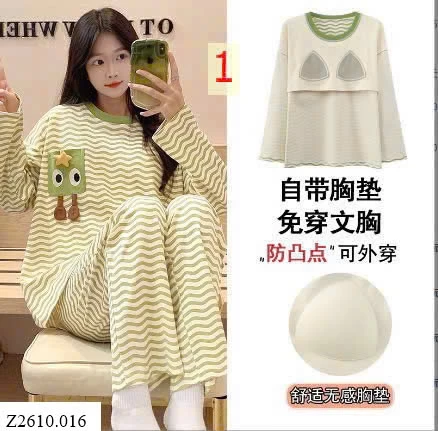 BỘ MẶC NHÀ KÈM BRA NỮ  Sỉ 129k