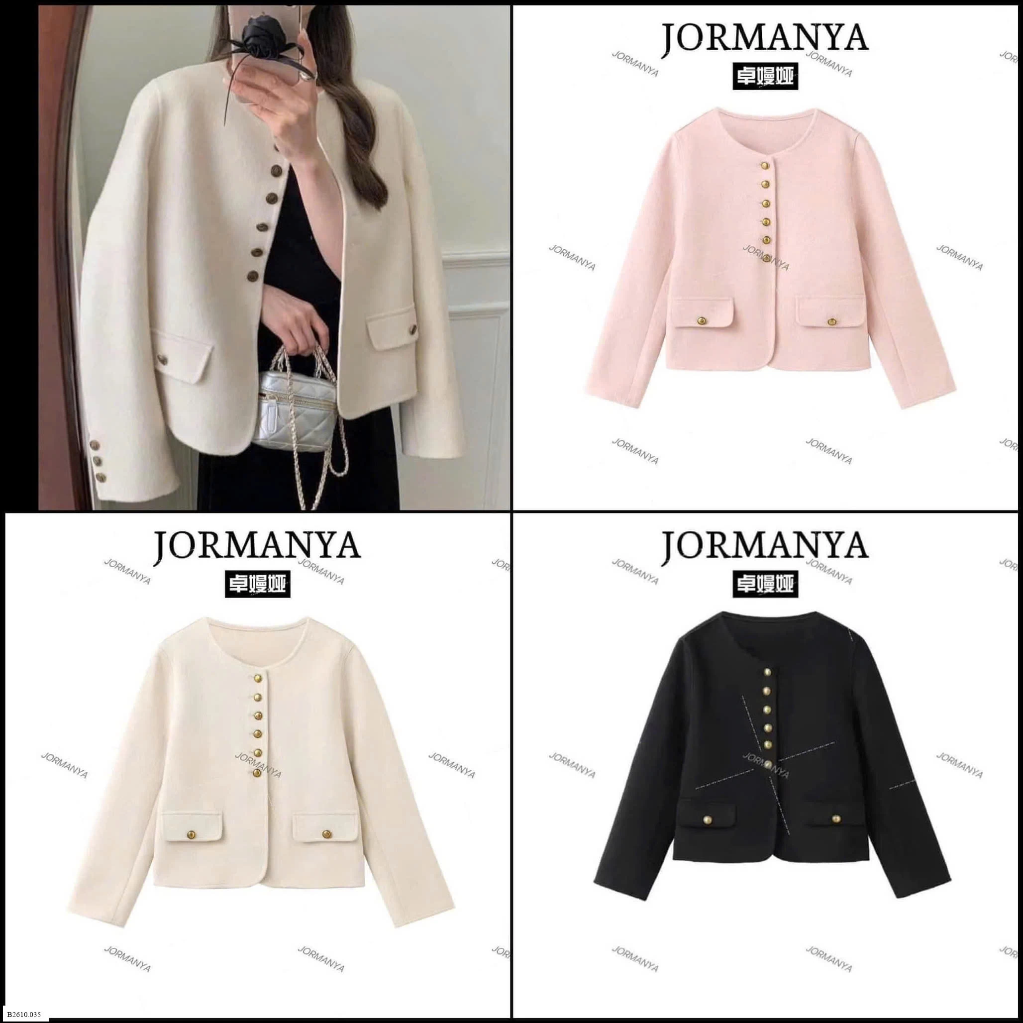 ÁO DẠ JORMANYA CAO CẤP   Giá sỉ 313k