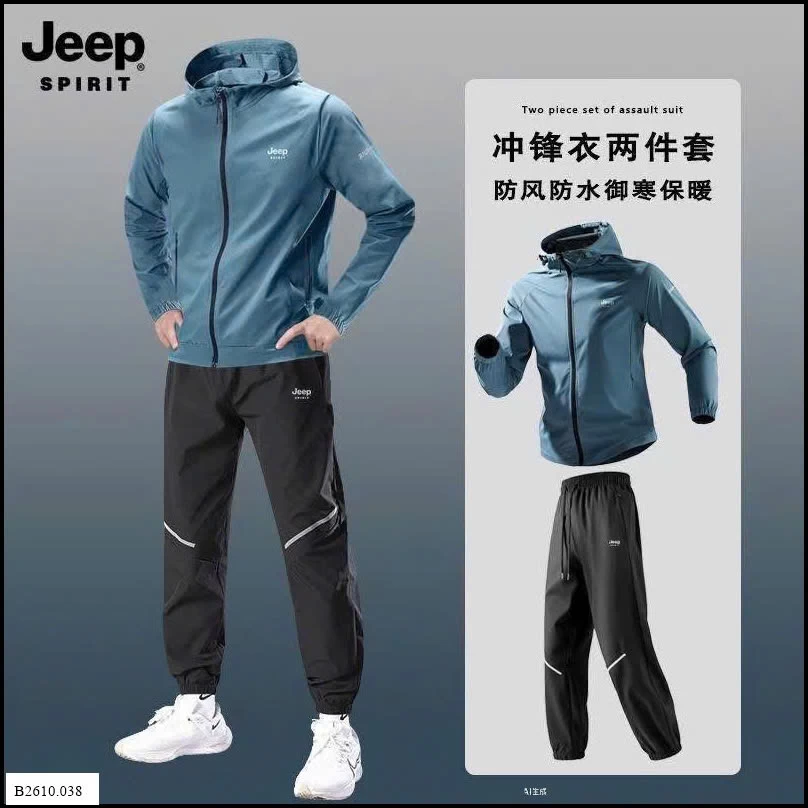 BỘ THỂ THAO NAM JEEP   Giá sỉ 540k