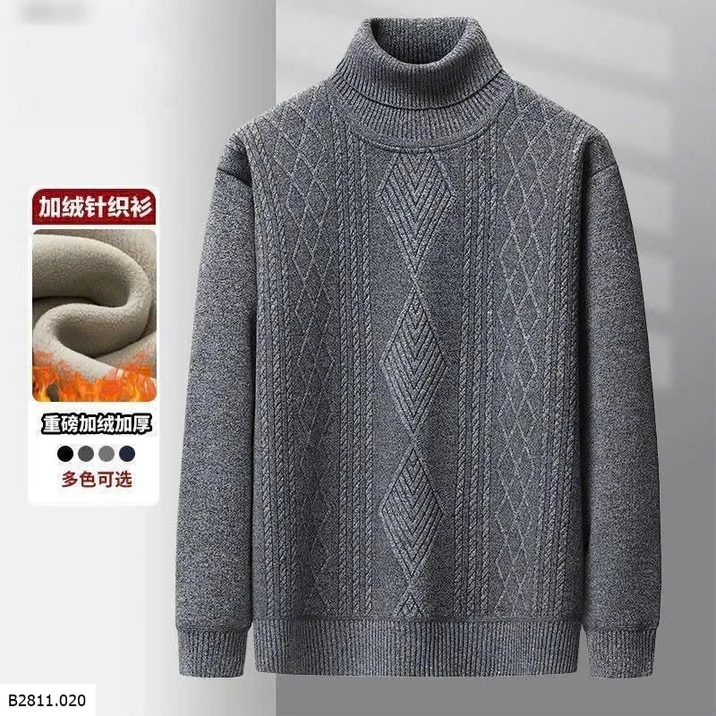  ÁO LEN NAM CỔ CAO  Giá sỉ 170k