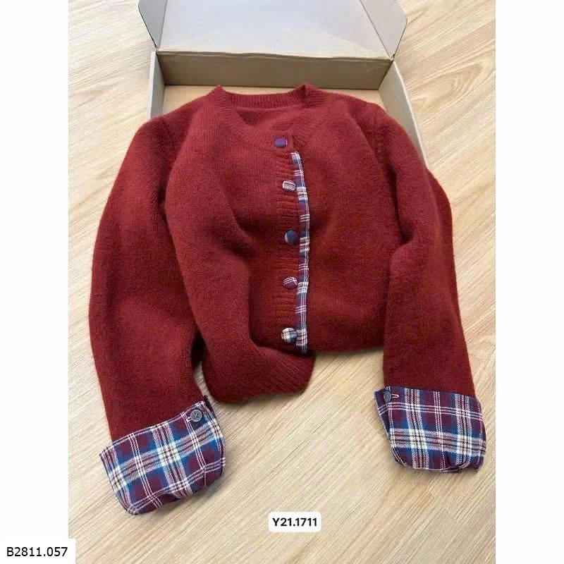 ÁO LEN PHỐI TAY KẺ  Giá sỉ 130k