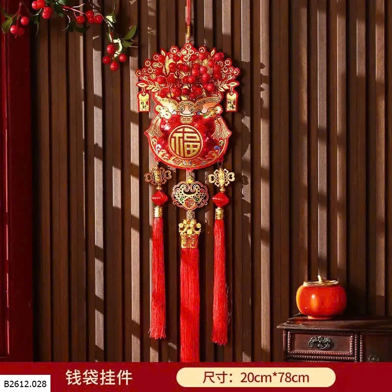 Túi tiền tài lộc treo mẫu mới nhất 2026   Giá sỉ 80k/ combo 2c