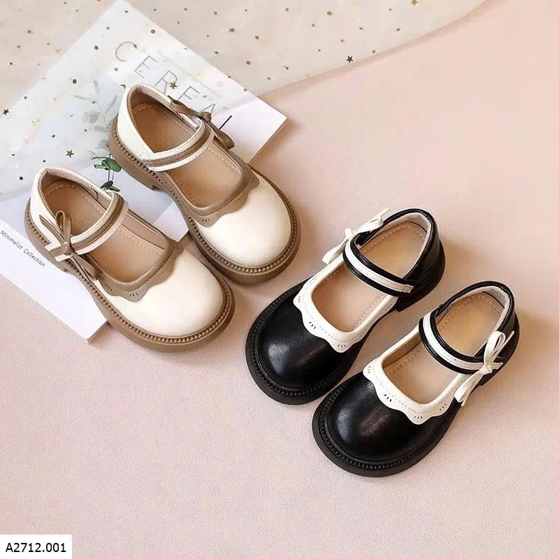 GIÀY BÚP BÊ VIỀN NƠ BÉ GÁI Giá sỉ 150k