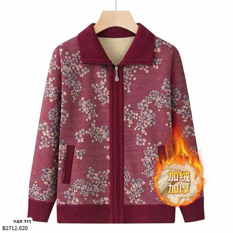 ÁO LEN LÓT NỈ CHO BÀ CHO MẸ Giá sỉ 265ka