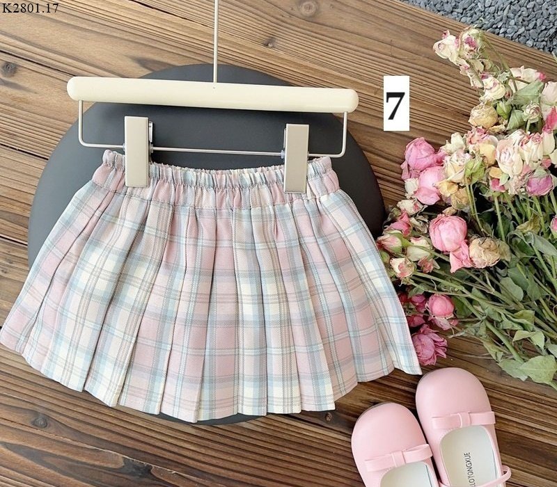 Chân váy xếp li siêu xinh cho bé gái | Shopee Việt Nam