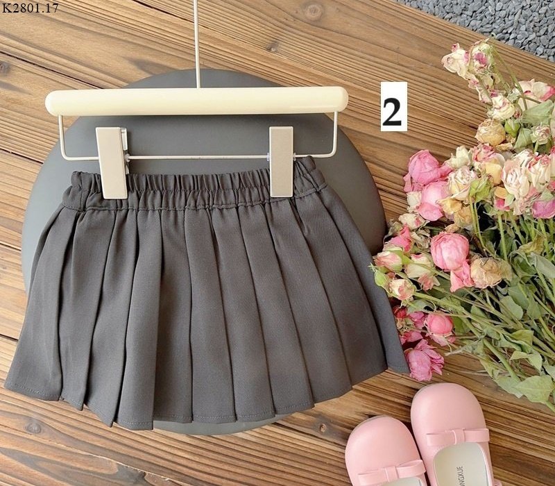 Chân váy xếp ly có quần bên trong cho bé gái từ 20-32kg | Shopee Việt Nam